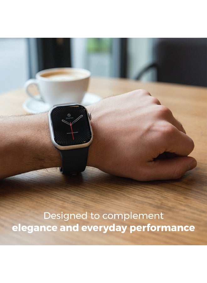 Trands SW50 Smart Watch for iOS & Android, 1.75-Inch TFT Touch Screen, Bluetooth Calling, IP68 Waterproof, Fitness Tracker with Heart Rate & Sleep Monitor, Black - Image 5